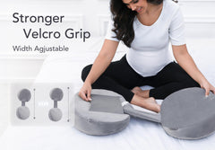 Yunari breathable removable cover keeps the pillow fresh between washes.