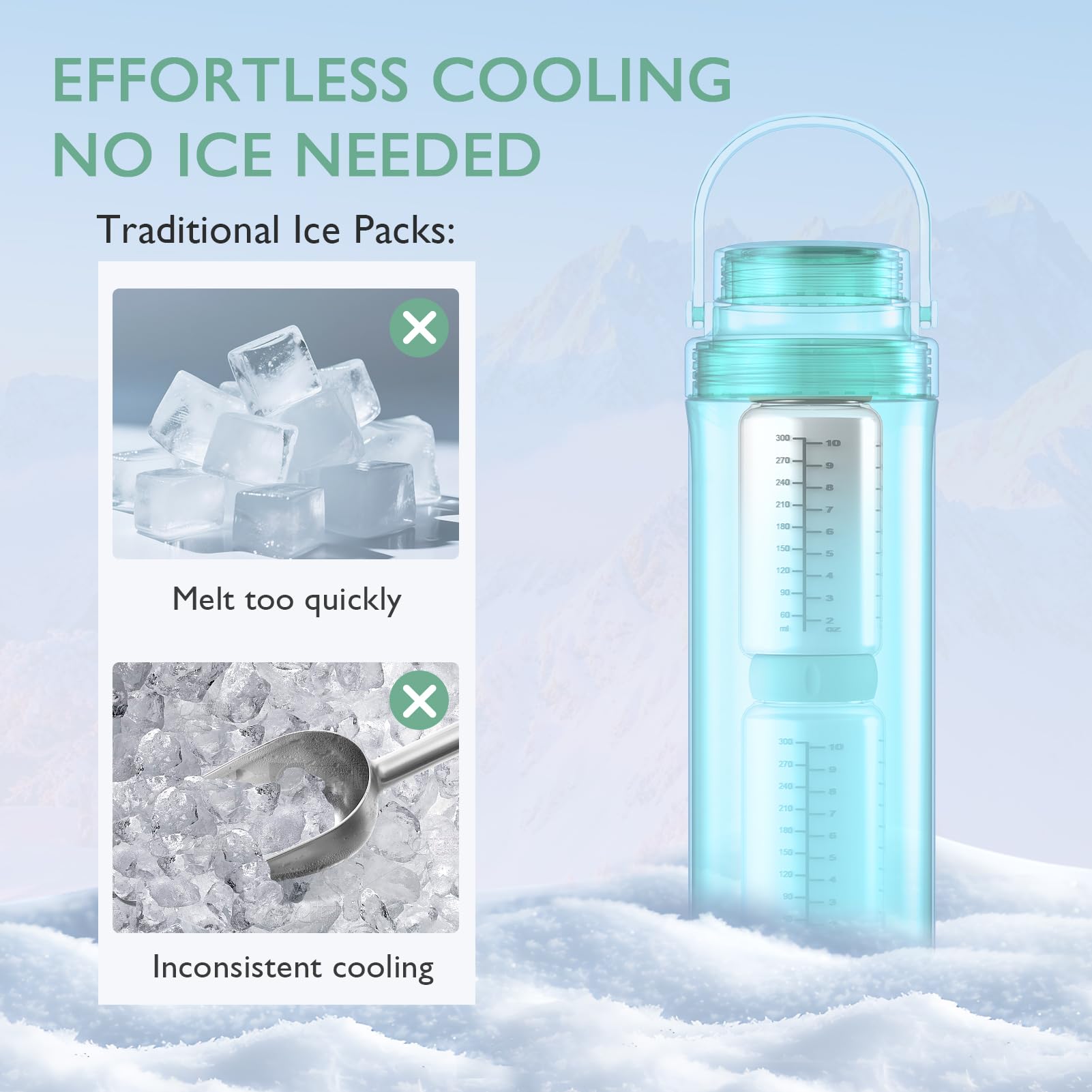 BPA-free, dishwasher-safe materials simplify cleaning after use.