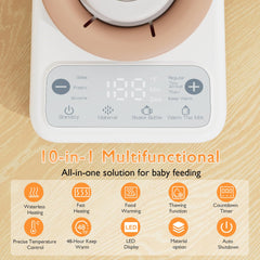 YunBaby Keep-Warm Standby preserves milk temperature for hours.