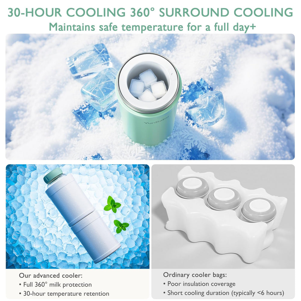 Lower bottle compartment cooling tip notes improved efficiency.
