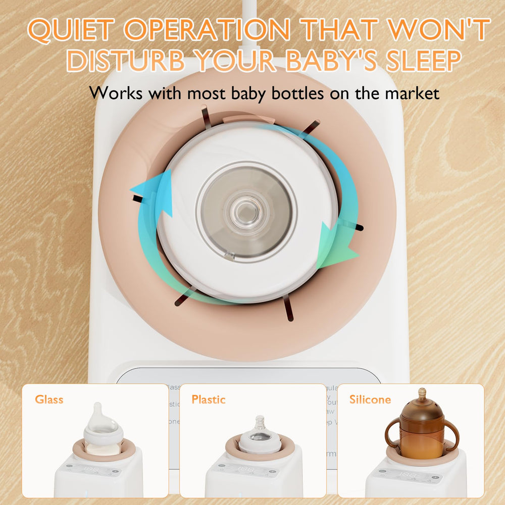 YunBaby Non-Slip Base keeps the device stable on counters.
