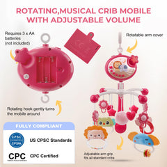 YUNGCHI baby mobile remote control for effortless operation during playtime