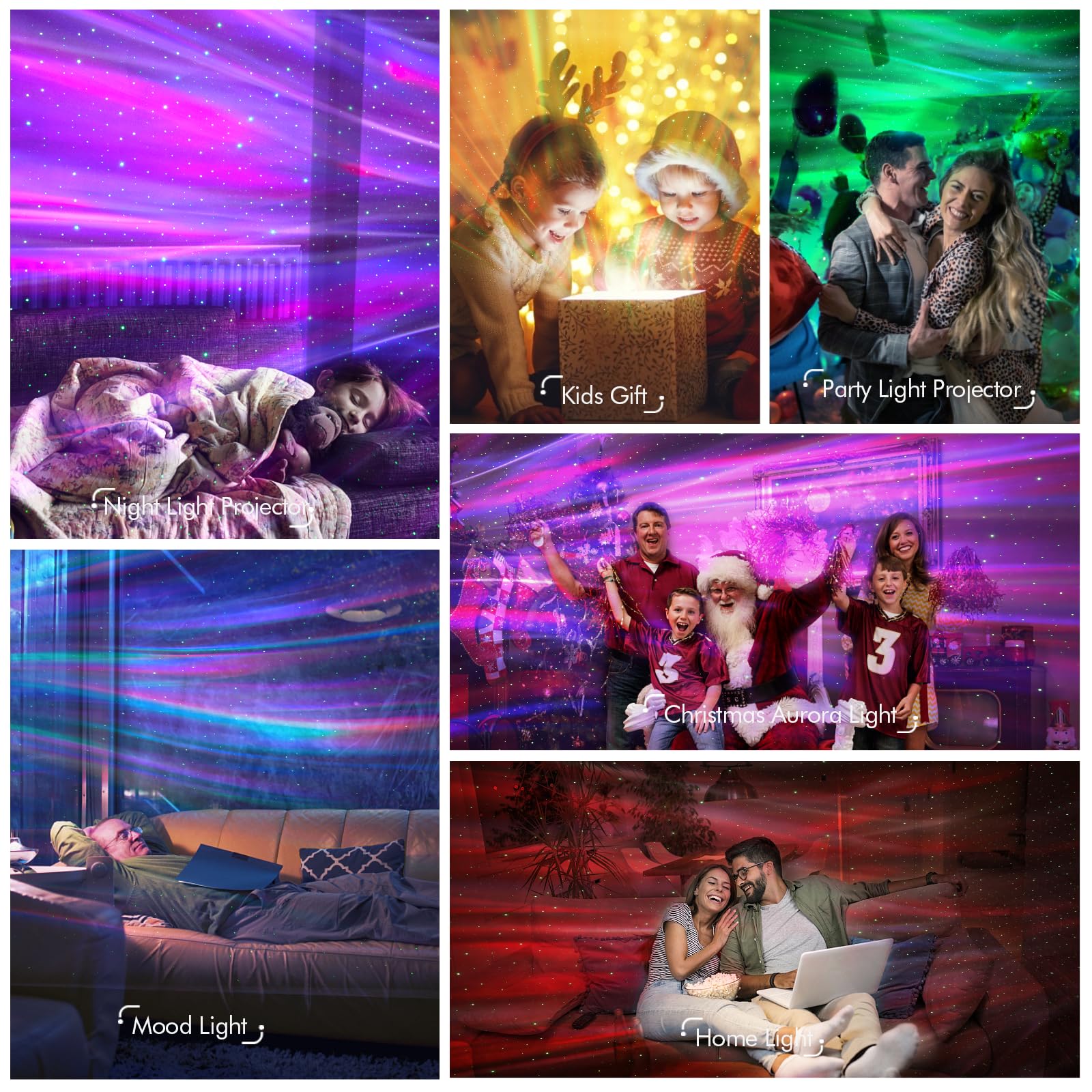 YunLone Galaxy Projector makes a thoughtful gift for adults and kids