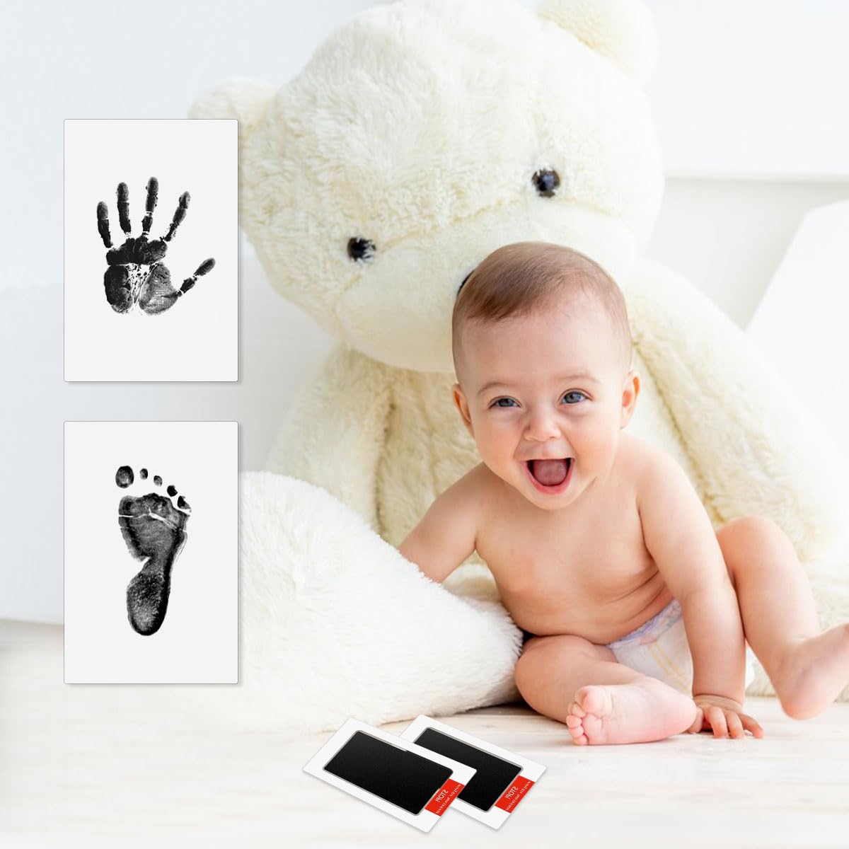 Yuntop inkless handprint kit imprint cards ready for display