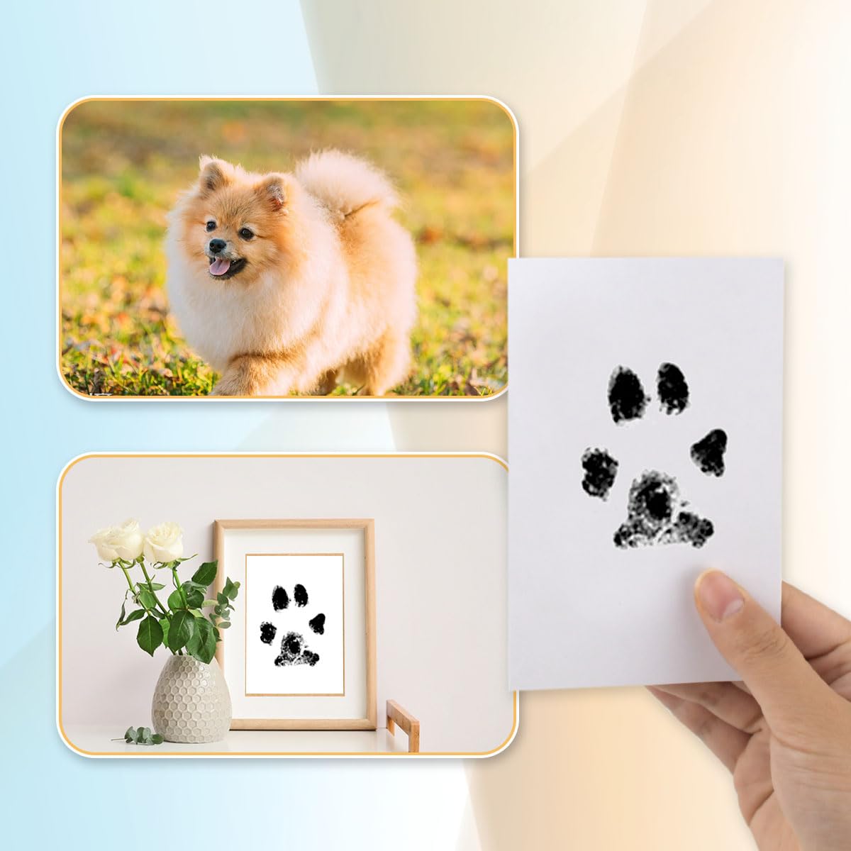 Yuntop inkless handprint kit packaging box shown for gifting