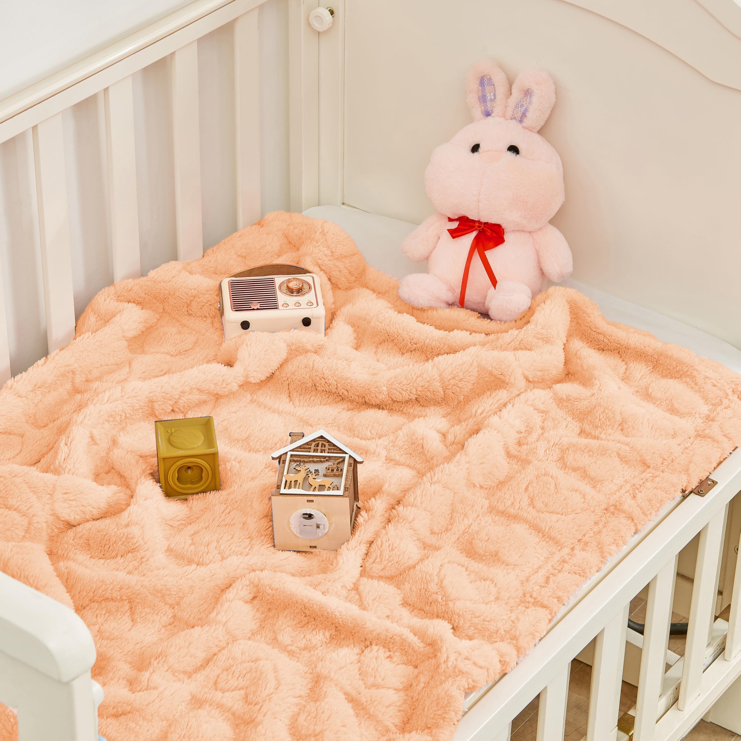 Yurhap versatile blanket suitable for crib, stroller, or car seat use