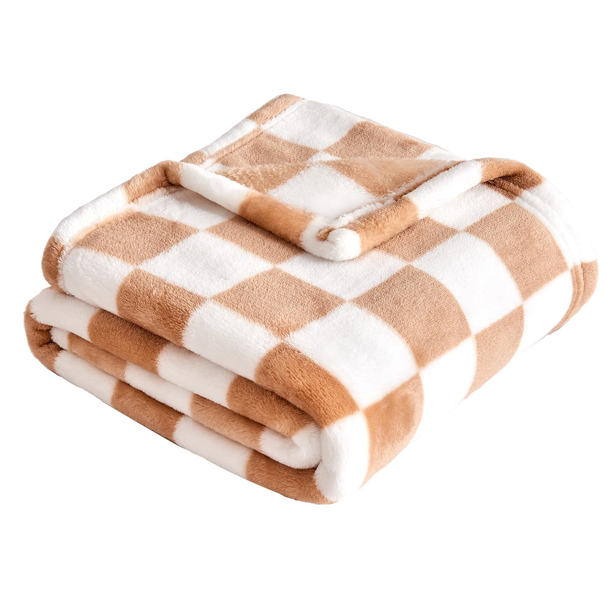 Yurhap checkered baby blanket 30x40 on crib provides cozy nap warmth