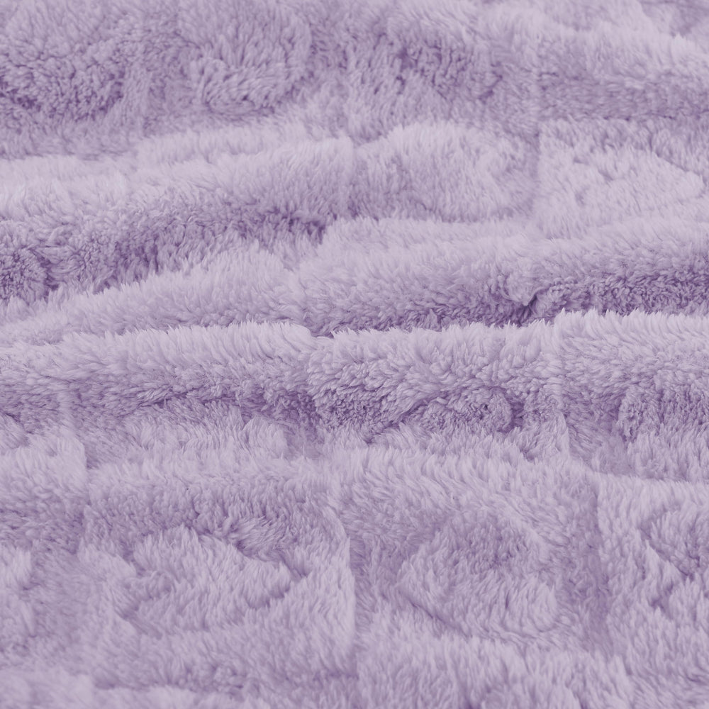 Yurhap fleece baby blanket draping softly on a crib or stroller.