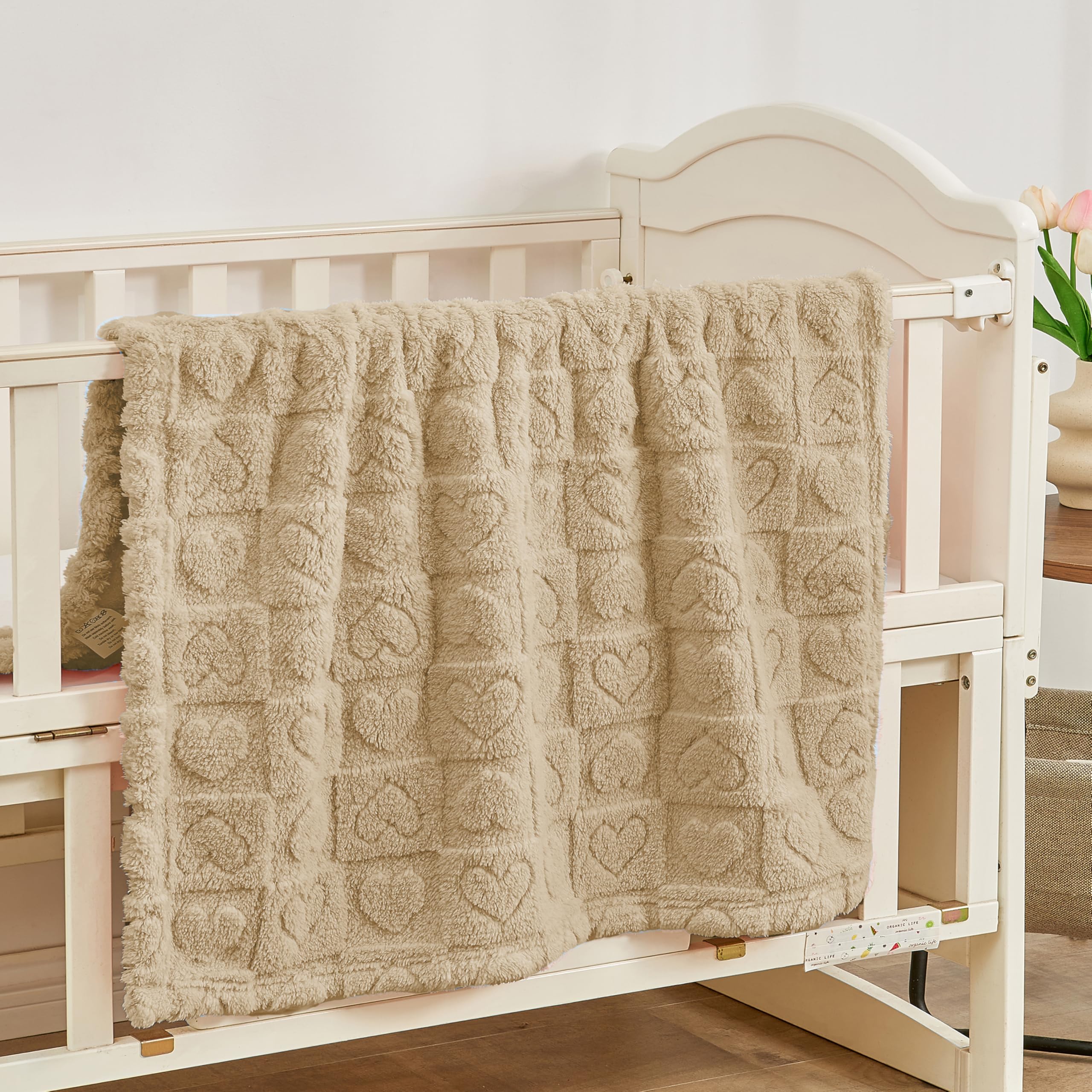 Yurhap fleece baby blanket crib and play mat companion for families on the go.