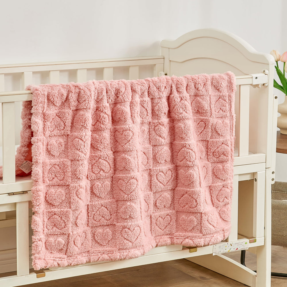 Yurhap plush fleece blanket with soft fabric for tender baby comfort.