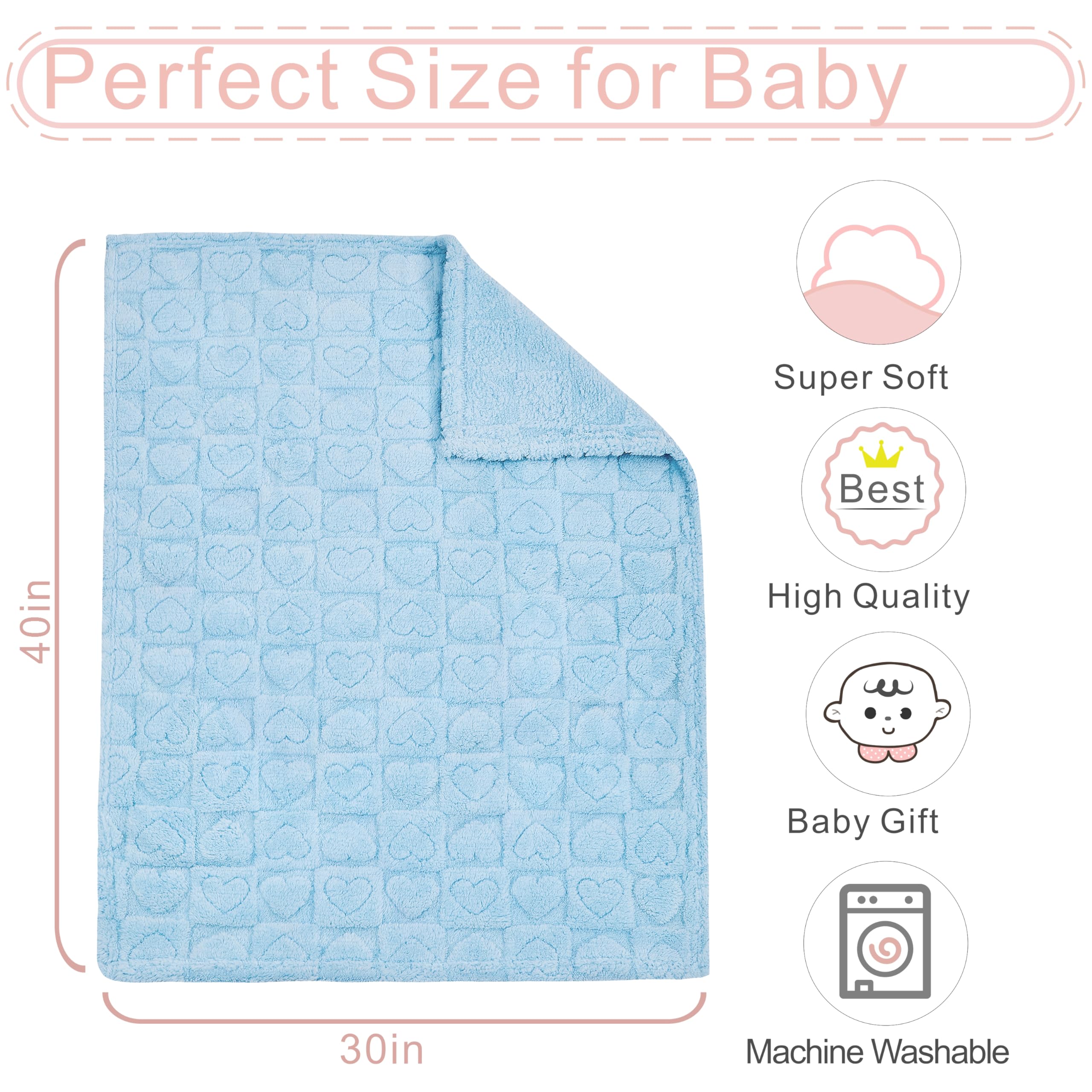 Yurhap gift-ready baby blanket perfect for showers and birthdays