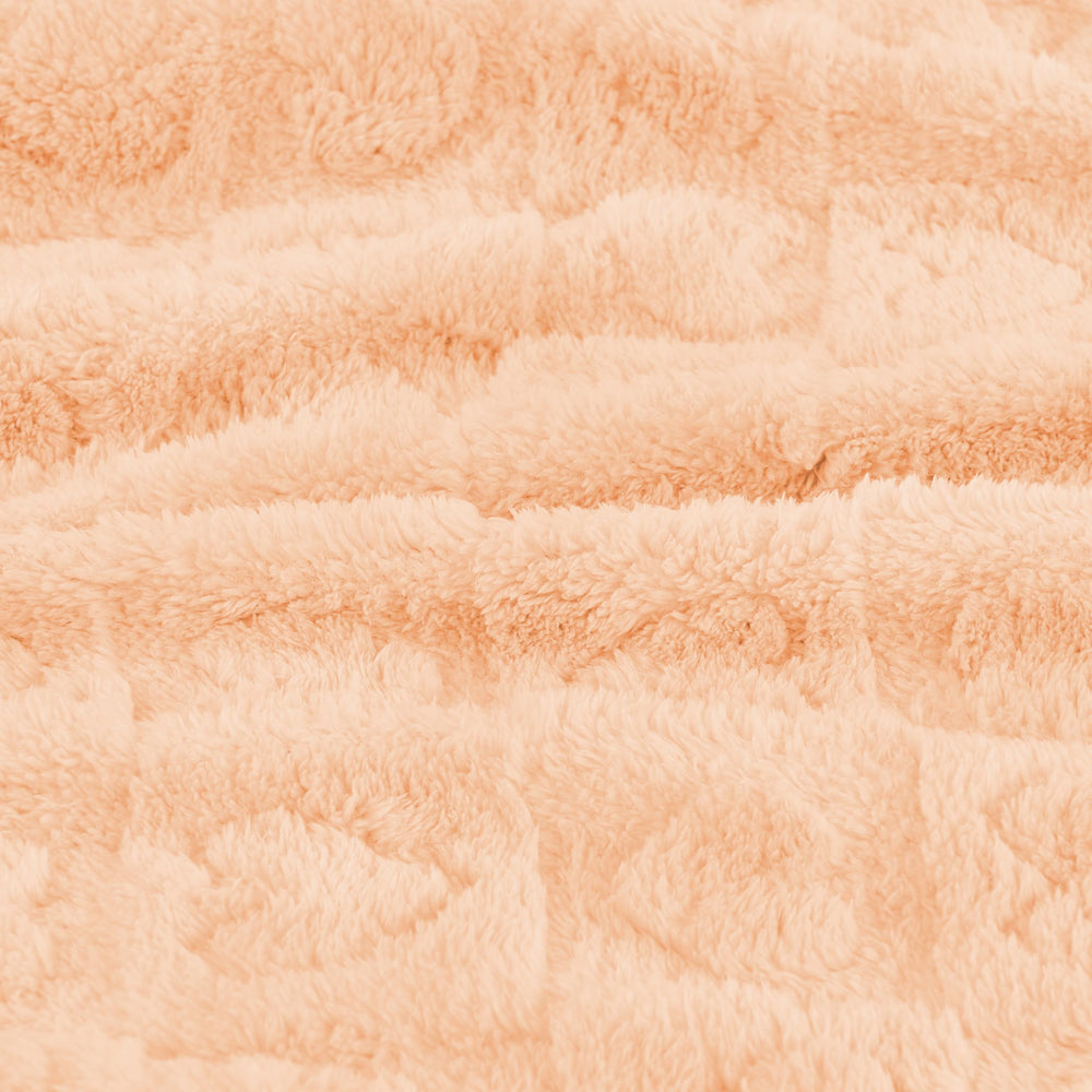 Yurhap gift-ready blanket in apricot pink for baby showers