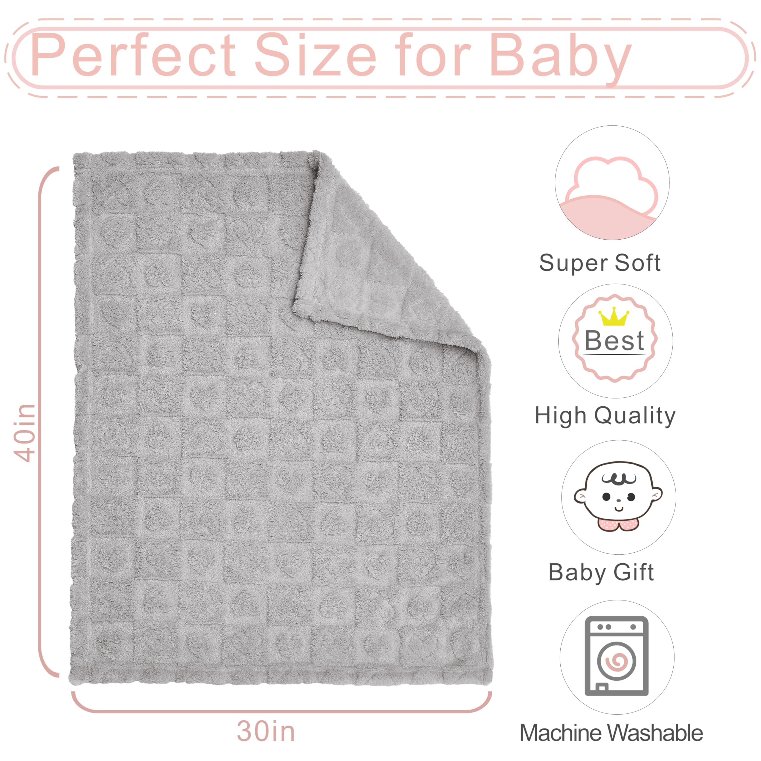 Machine washable material keeps care simple for parents.
