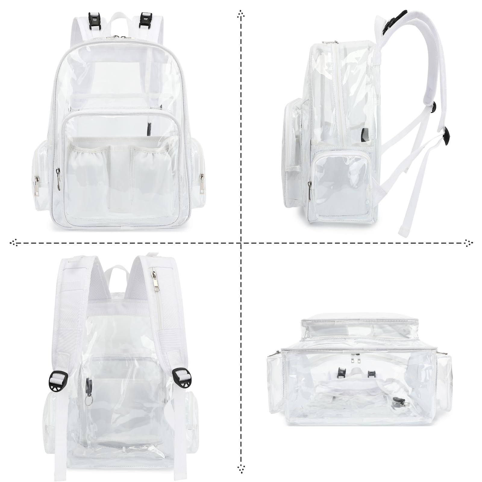 Yusudan clear diaper bag suitable for moms, dads, and travel needs.