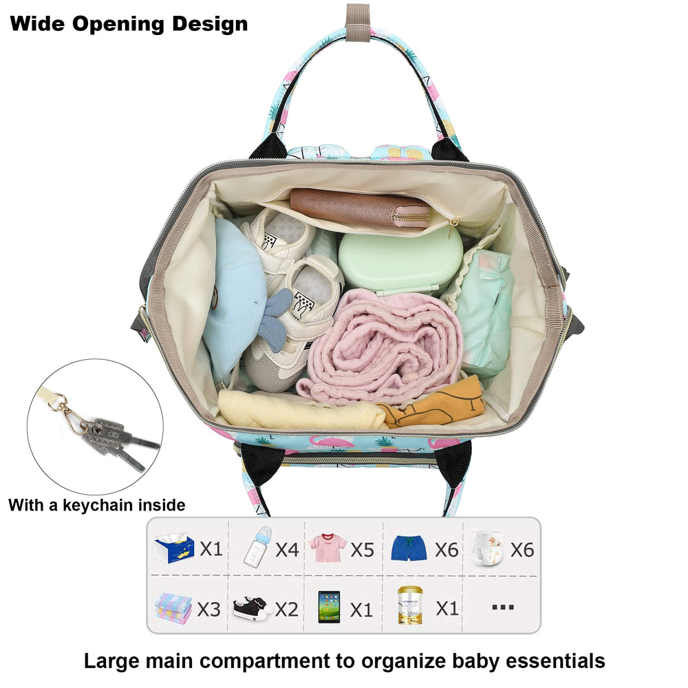Yusudan Flamingo back zipper entry for fast one-handed access