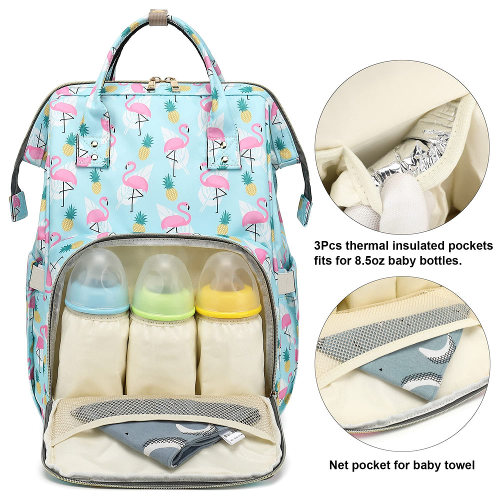 Yusudan Flamingo interior layout with organized pockets for quick access