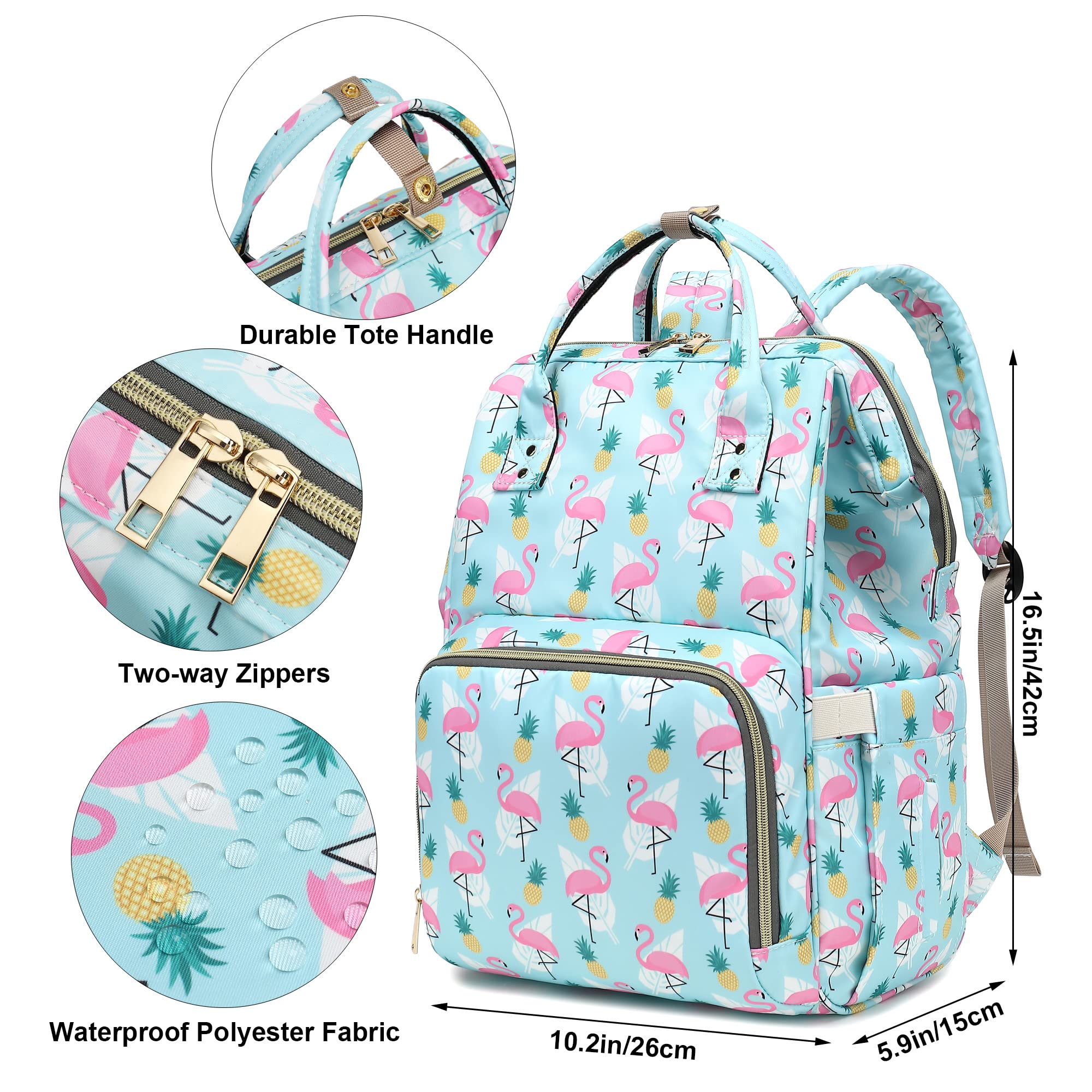 Yusudan Flamingo wet and dry pocket separates damp items from clean gear