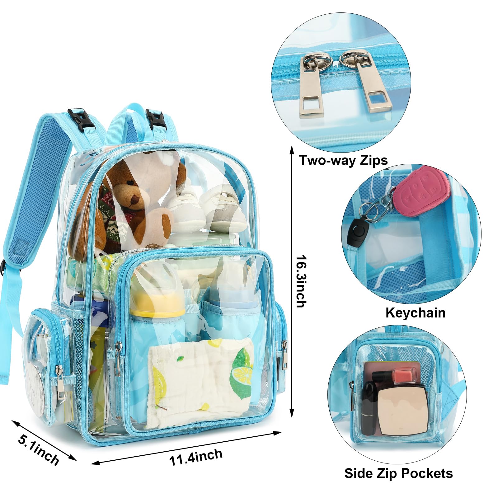Yusudan lightweight and fashionable backpack for busy moms