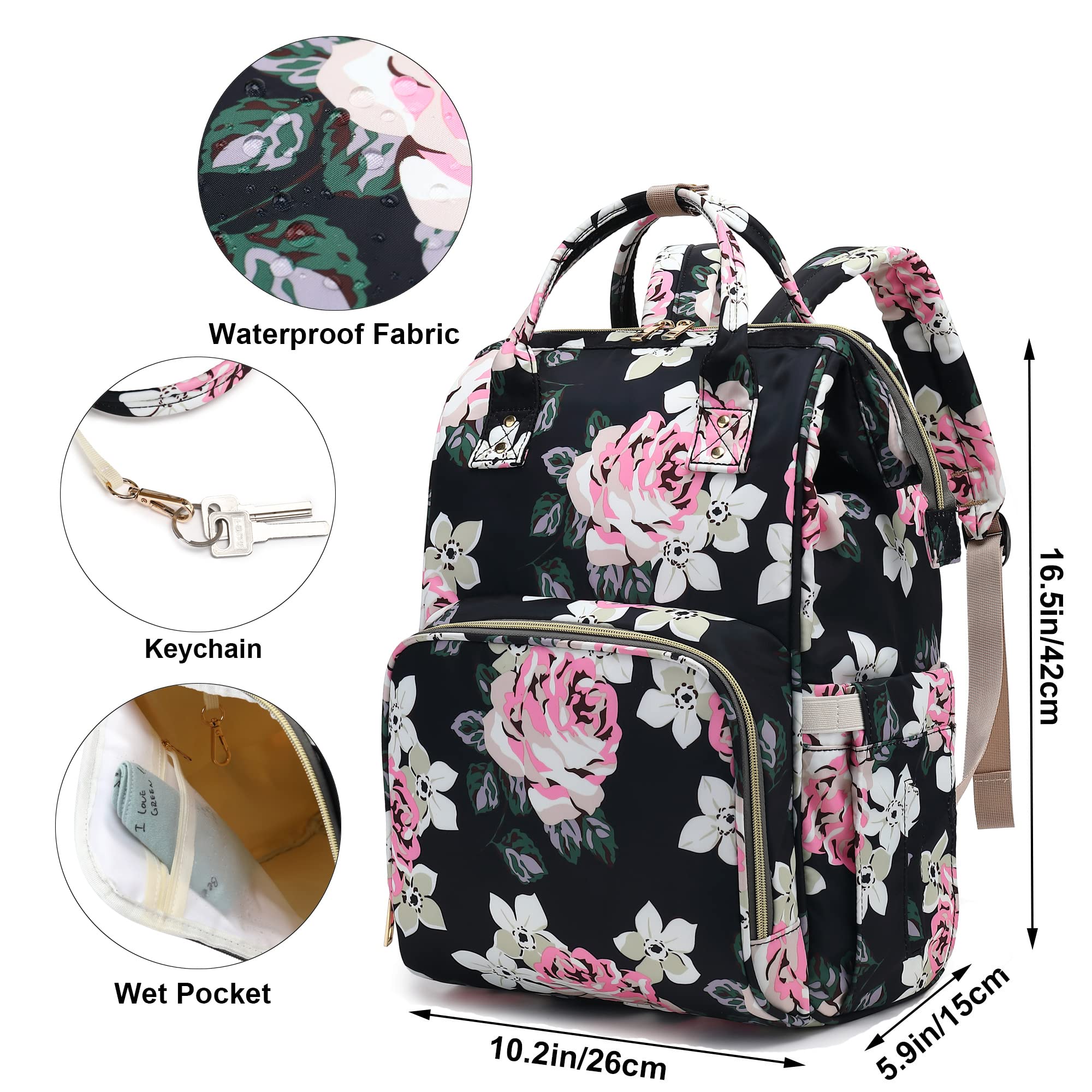 Yusudan wet and dry separation pocket keeps damp items away from clean gear