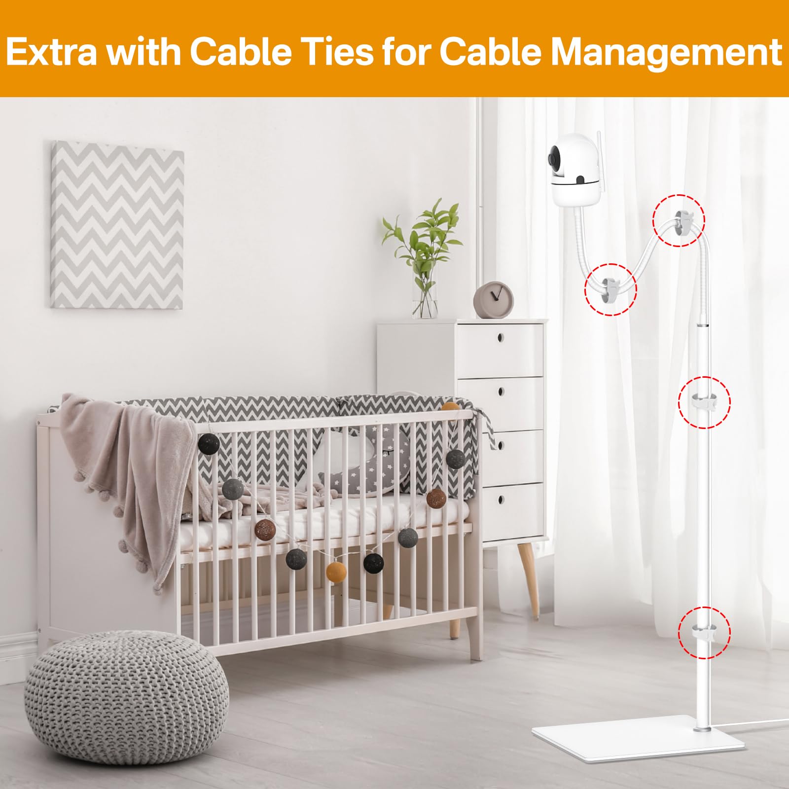 Assembled Yususipa stand demonstrates a flexible monitoring solution for homes.