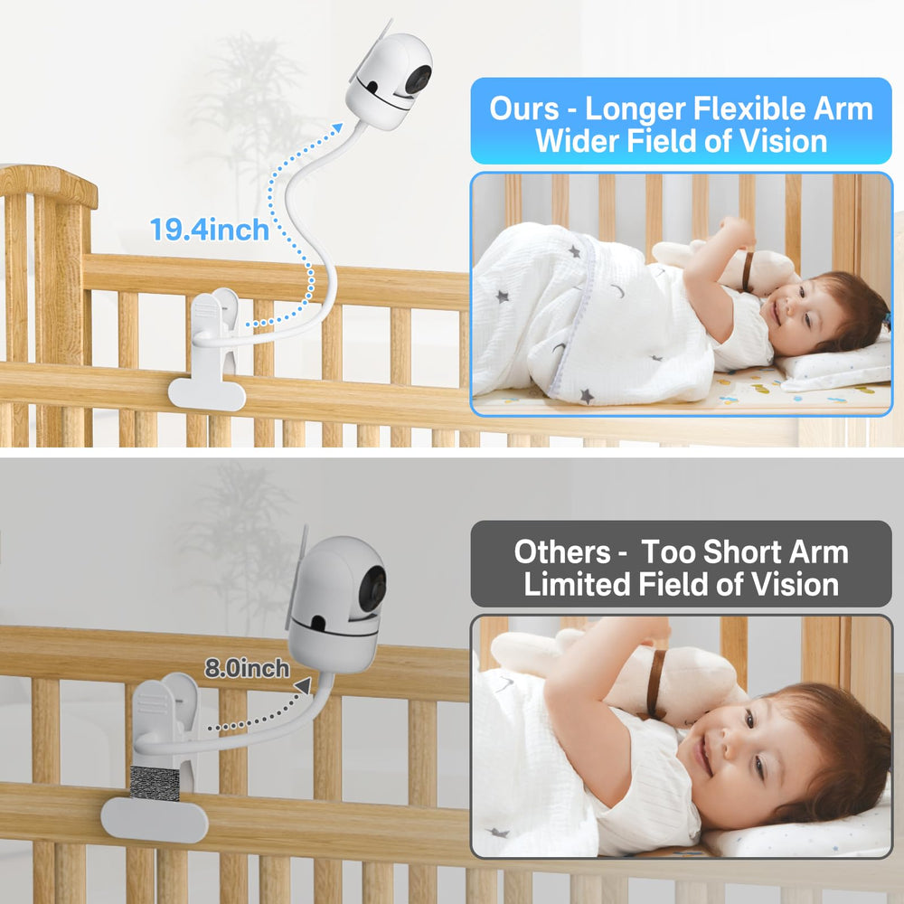 Yususipa no-drill installation for desks, shelves, or cribs.