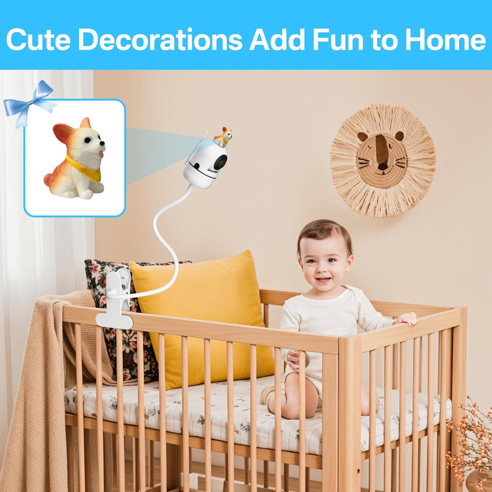 Yususipa no-drill installation enables quick setup on cribs, desks, or shelves.