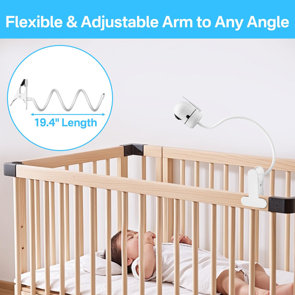 Yususipa soft foam non-slip clamp protects furniture and keeps device steady.