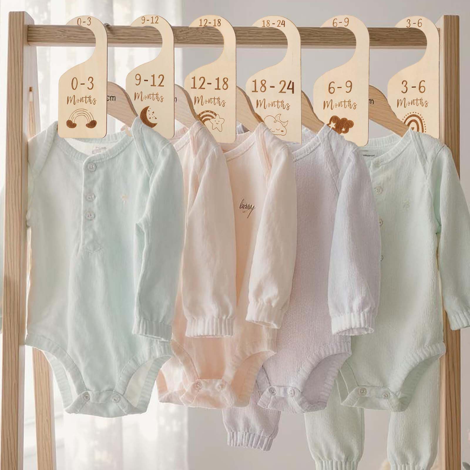 YUXIANLB 3-6 month divider with double-sided greenery enhances nursery decor