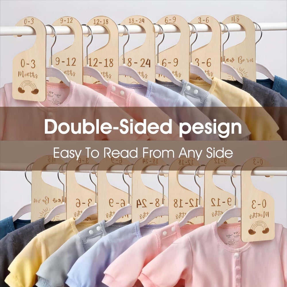 YUXIANLB 6-9 month divider supports organized closet and efficient dressing