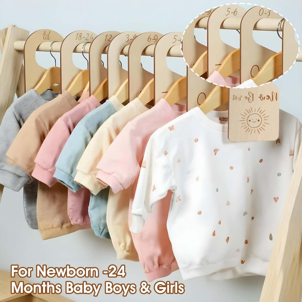 YUXIANLB 9-12 month divider streamlines daily dressing routine