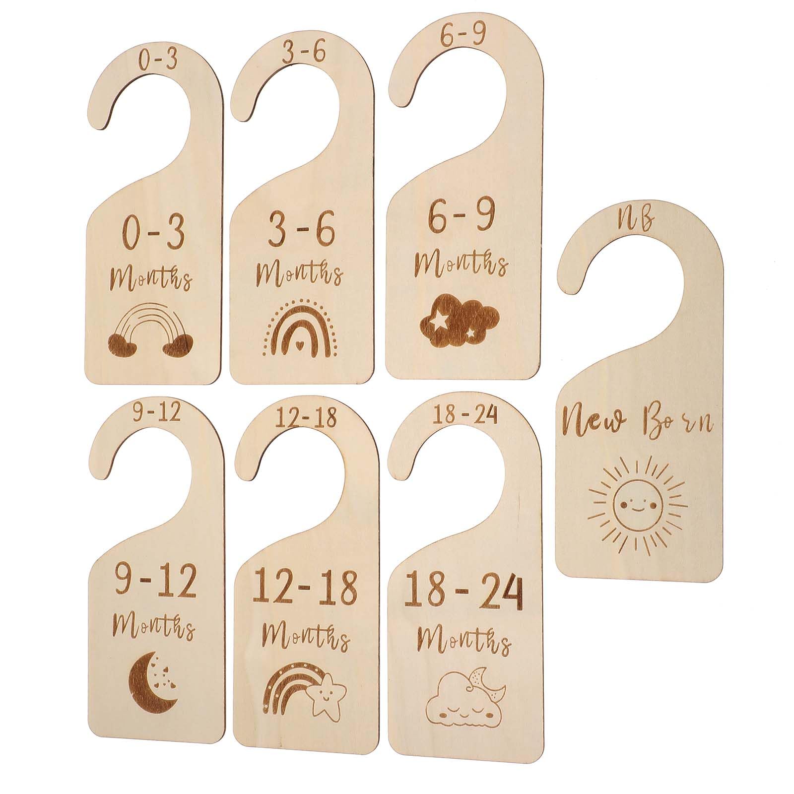 YUXIANLB divider set doubles as cute nursery decor while staying practical