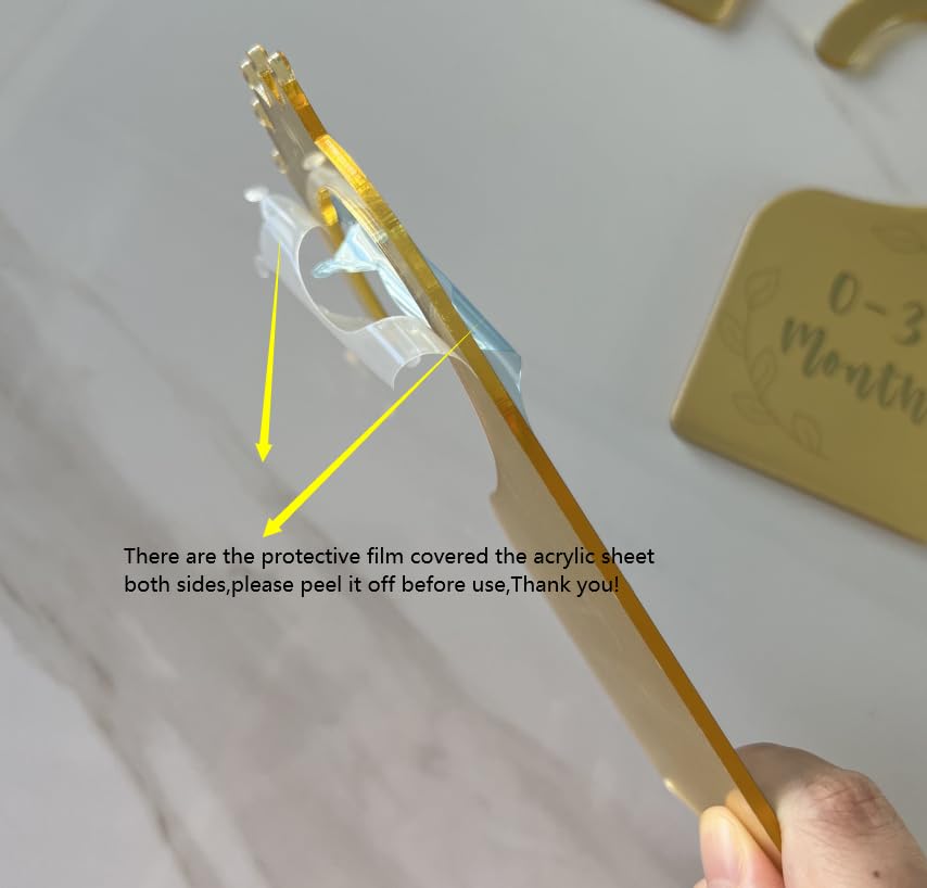 Yuxuanish 6-9 month divider with clear labeling and visibility.