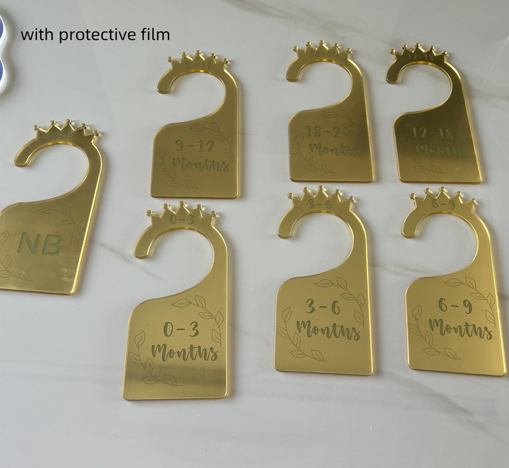 Yuxuanish mirror divider includes protective film to prevent scratches.