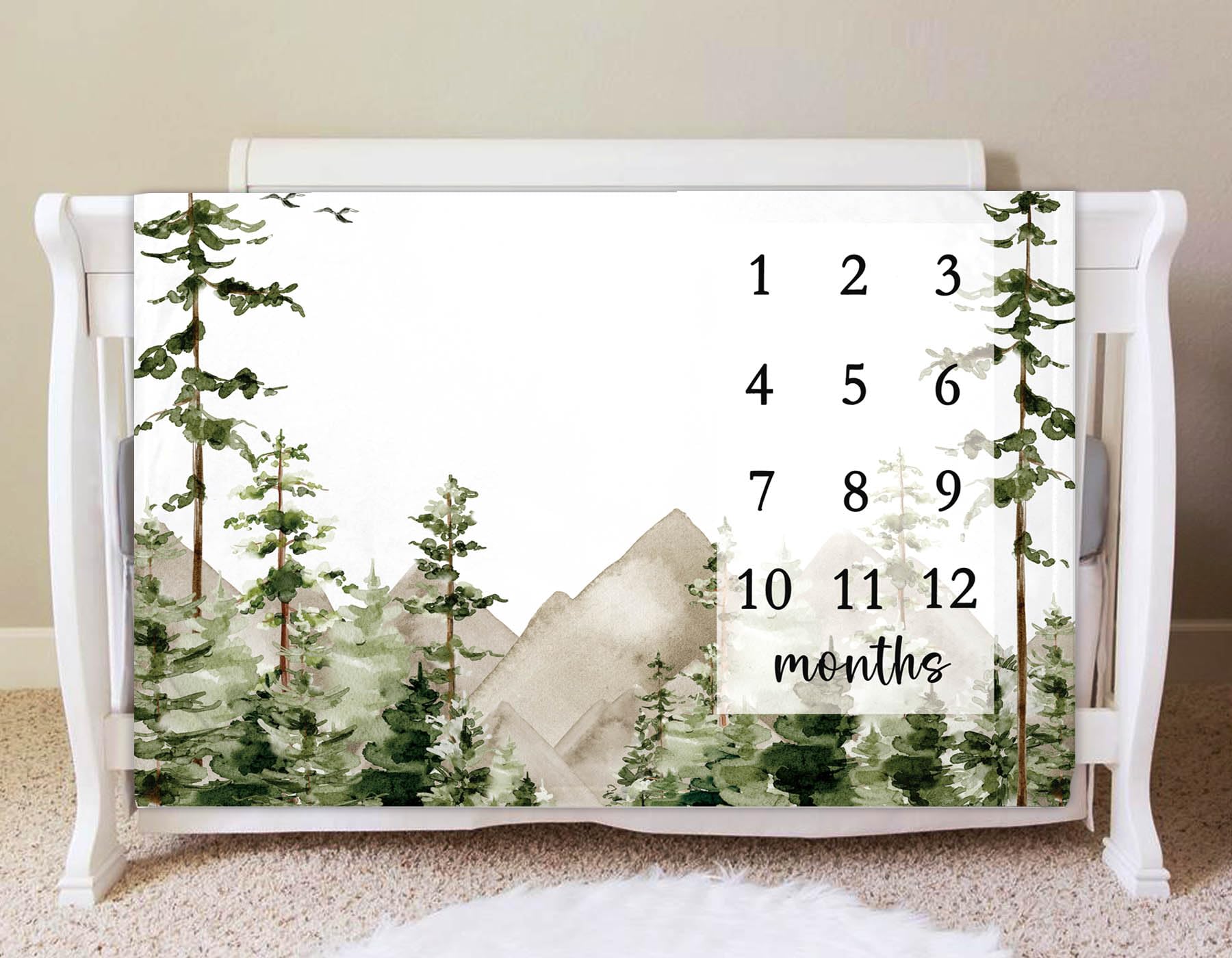 Yuzioey 50x40 inch size supports versatile lullaby and nap moments.