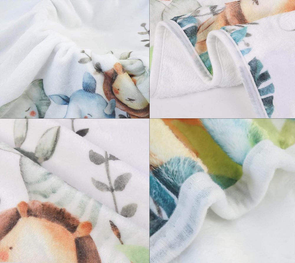 Yuzioey soft flannel 300gsm blanket with cozy touch