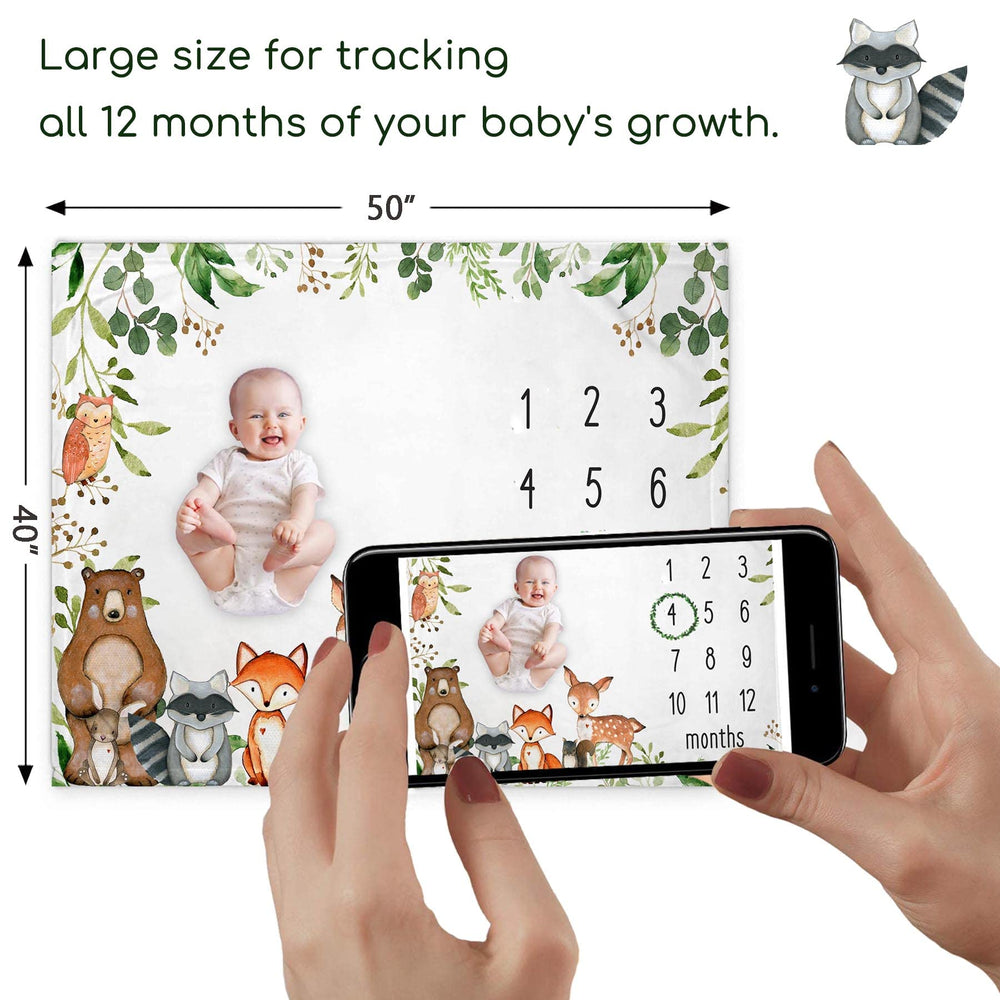 Yuzioey milestone marker to track baby's growth over months