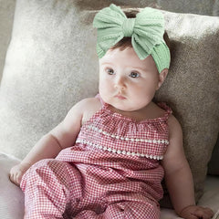 YWAOAIJD gift-packaged baby bows ideal for birthdays and baby showers.