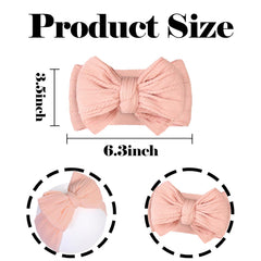 YWAOAIJD large elastic headband in 6.3 inches stays secure during playful moments