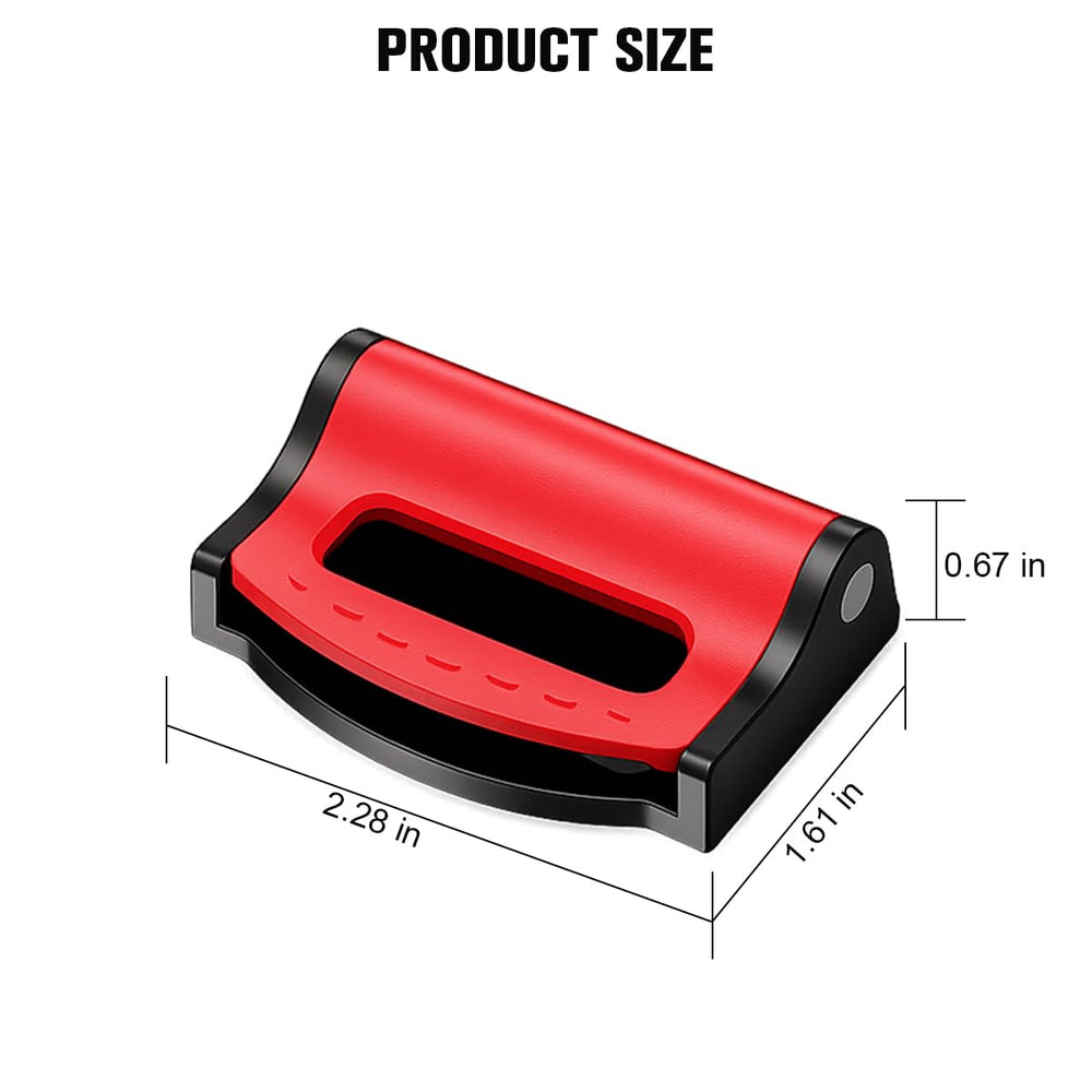 Ywdiml blue seatbelt adjuster clip eases shoulder tension.