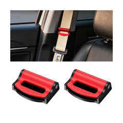 Ywdiml seatbelt adjuster clip red enhances on-the-road comfort.