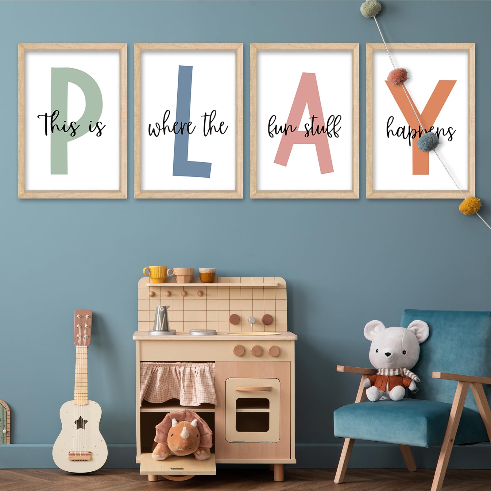 YWJKWLGS bright, kid-friendly text sparks imagination in classrooms
