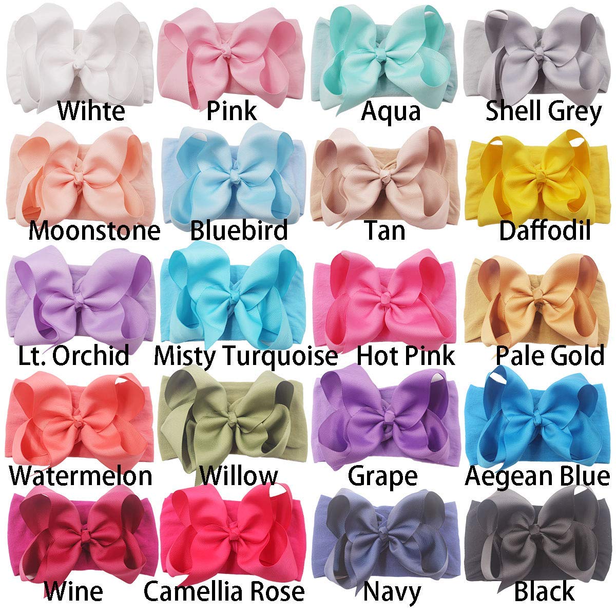 Yxiang pink bow headband enhances newborn outfits for photos and smiles.