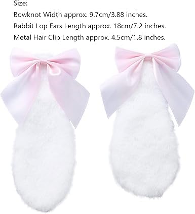 Yxinjy cosplay-friendly bunny ear clip for events