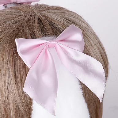 Yxinjy hair clip with ribbon bow detail for playful outfits