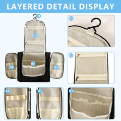 Yxmeiguo ostomy bag with dual zipper for easy access on the go