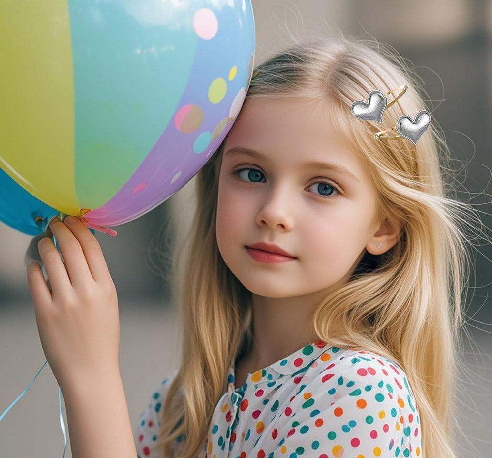 YYaaloa set of 16 shiny hair clips included for versatile styling.