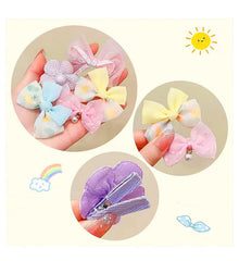 YYaaloa soft fabric-covered clips prevent snagging and minimize hair damage
