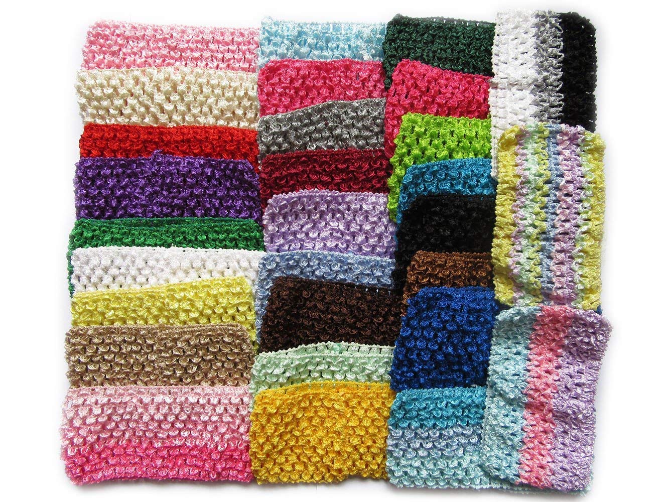 Close-up of YYCRAFT crochet texture with smooth edge to prevent marks.