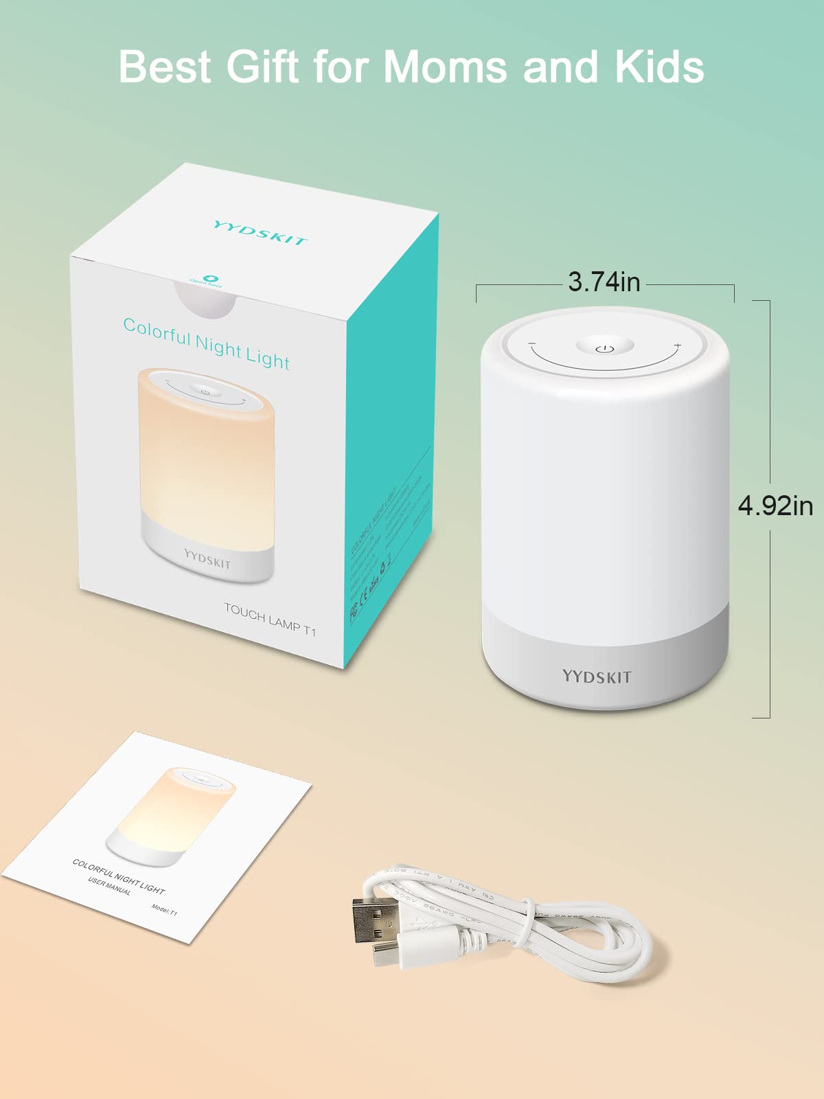 YYDSKIT long-lasting battery supports up to 100 hours.
