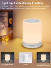 YYDSKIT warm white mode creates a cozy nursery atmosphere.